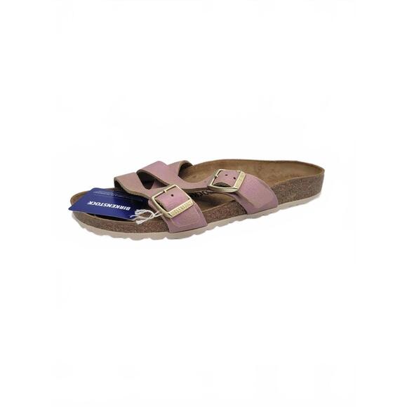 Birkenstock Yao Balance Washed Metallic Pink EU41 Women's 10 Men's 8 - Picture 1 of 5